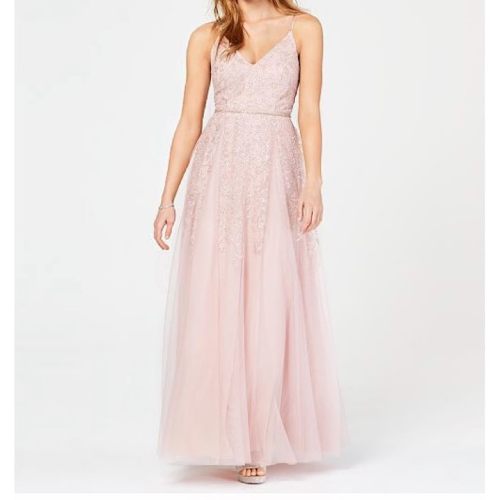 Blush Prom Dress